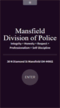 Mobile Screenshot of mansfieldpolicedepartment.com